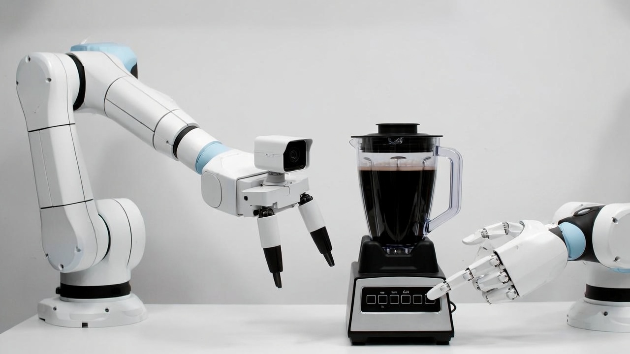 Robots with blender